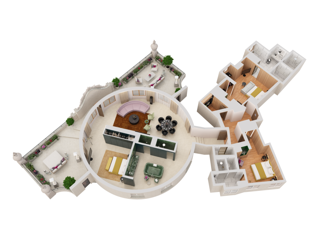 Visrez 3D Visualization Platform Floor Plan Builder Software