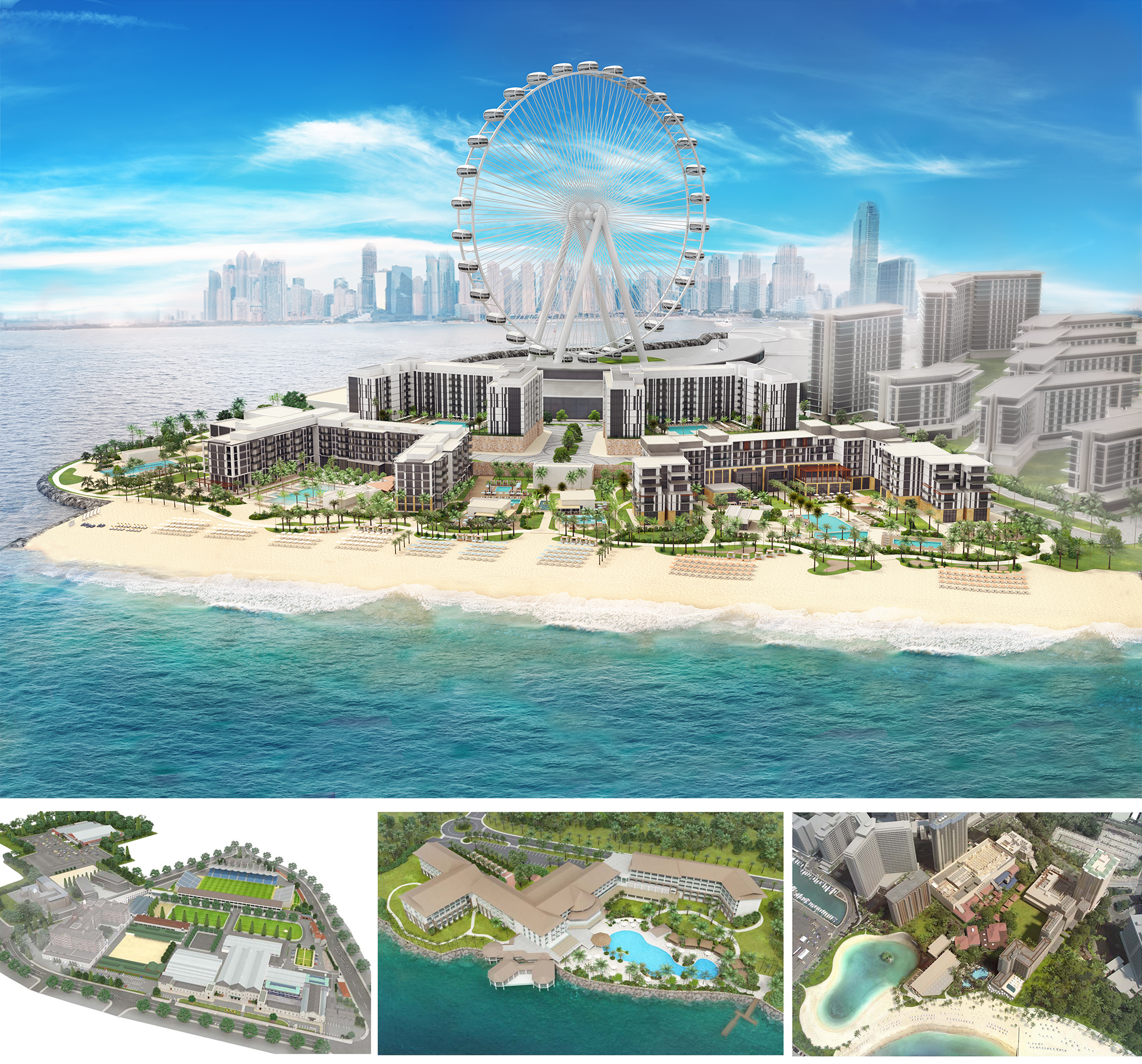 Resort Map  Caesars Palace Dubai